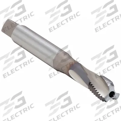OSG Spiral Flute Tap: M20x2.5 Metric, 6H, 4 Flute, Bottoming Chamfer (MPN 1311301908) - Coolant-Through Spiral-Flute Taps for Alloy Steels