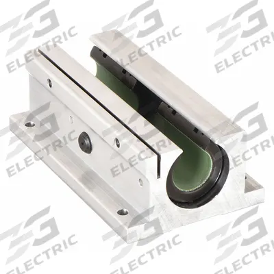 THOMSON Linear Pillow Block Bearing: Twin, Self-Aligning, 5/8 in Inside Dia, TEP 950 - Twin Closed Self-Aligning Pillow Block Linear Plain Bearings