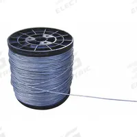 APPROVED VENDOR Electric Fence Wire: Galvanized, Steel, 17 ga Gauge, 2,640 ft Lg (MPN 4LVR2). Key specifications — Finish: Galvanized; For Use With: Electric Fence Post; Material: Steel; Product Type: Electric Fence Wire; Brand: APPROVED VENDOR.