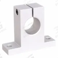 DAYTON Mounted Linear Bearing: For 1/4 in Shaft Dia, Anodized Aluminum, Linear Shafting (MPN 2CNU5). Key specifications — attr548475: DAYTON; attr548478: Linear Shafting.