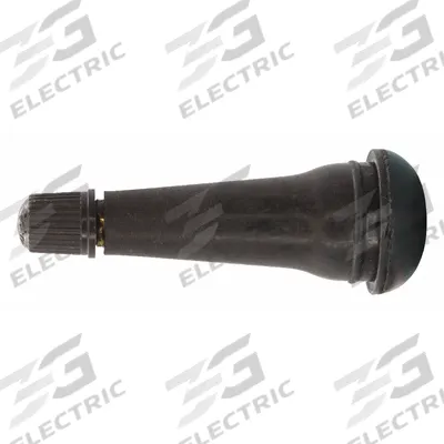 TRU-FLATE Snap-In Valve: Tire Valve, Snap-In, 180° Valve Stem Angle, Straight - Tire Valve Stems