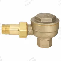 Steam Trap: Brass Body, Angle Design, 162 lb/hr, 1/2 in FNPT Inlet, 25 psi Max. (MPN 17-C-A-2-25). Key specifications — Brand: BELL & GOSSETT.