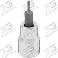 WESTWARD Socket Bit: 3/8 in Drive Size, Hex Tip, 1/16 in Tip Size, 1 3/4 in Overall Lg, Fixed Insert (MPN 54TL65). Key specifications — attr1204765: Fixed Insert; attr1204767: WESTWARD.