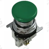 EATON Mushroom Head Push Button: Non-Illuminated, Mushroom Head Profile, Metallic, 30 mm, 1NO (MPN 10250T26G). Key specifications — Brand: EATON; Action: Momentary; Series: 10250T; Push Button Material Type: Metallic.