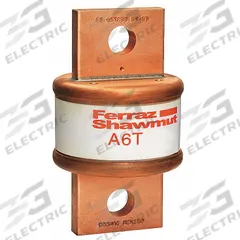 MERSEN Fuse: Class T, A6T Series, Fast-Acting, 700 A, 600 V AC, 300 V DC, Non-Indicating (MPN A6T700). Key specifications — attr211204: MERSEN; attr1287291: A6T.
