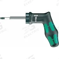 WERA Torque Screwdriver: IP20 Tip Size, 3.7 ft-lb Min Torque, 3.7 ft-lb Max Torque, Click-Type (MPN 05028046001). Key specifications — attr1205035: WERA; attr1205043: IP20.