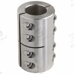 CLIMAX METAL PRODUCTS Rigid Shaft Coupling: 1 1/4 in Bore Dia 1, 1 1/4 in Bore Dia 2, Round, Inch (MPN 2ISCC-125-125-S). Key specifications — attr870032: Round; attr870041: No; attr870034: CLIMAX METAL PRODUCTS; attr870070: Inch; attr925532: Same Bore Dimensions.