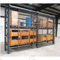 WIRECRAFTERS Enclosure Kit: 5 Bays, 144 in x 36 in x 96 in, 10 ga, Steel, Powder Coated, Gray (MPN RE12836SD5). Key specifications — Brand: WIRECRAFTERS; Material: Steel; Includes: (5) Sliding Doors; Includes Hardware: Yes; Finish: Powder Coated; Color: Gray.