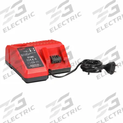 MILWAUKEE Battery Charger: Single-Port Charging, For 18V DC - Milwaukee Battery Chargers