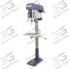DAYTON Floor Drill Press: Belt Drive, Fixed Speed, 138 RPM – 3,476 RPM, 230V AC /Three-Phase, 8 1/2 (MPN 55MJ87). Key specifications — attr22849: 138 to 3,476 RPM; attr22858: 240V AC; attr73523: Reaming; attr22856: Belt; attr73570: Three-Phase; attr22850: 8-1/2; attr22846: 1-1/2 hp; attr22840: 5 A.