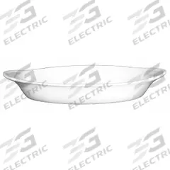 ITI Rarebit: 8 oz Capacity, 1 1/4 in Overall Dp, 4 1/8 in Overall Wd, 8 1/2 in Overall Lg, Oven Safe (MPN WRO-8-EW). Key specifications — Material: Vitrified Stoneware; Brand: ITI; Color: European White.