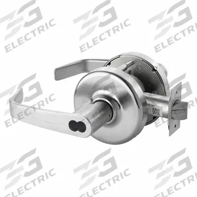 CORBIN Door Lockset: Classroom Security Lever Locksets, Chrome, ADA Compliant