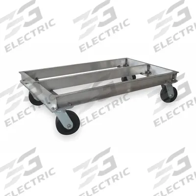 APPROVED VENDOR General Purpose Dolly: 2,000 lb, Silver, 36 in L x 21 in W x 9 in H Deck - General Purpose Dollies