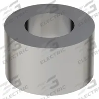 APPROVED VENDOR Spacer: 5/16 in Screw Size, 3/8 in Overall Lg, Round, Steel, Chrome-Plated, 5 PK (MPN MPB509). Key specifications — For Screw Size: 5/16 in; Color: Silver; Brand: APPROVED VENDOR.