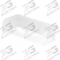 QUANTUM STORAGE SYSTEMS Hang and Stack Bin: 11 in x 5 3/8 in x 3 in, Clear, Label Holder Included (MPN QUS232CL). Key specifications — Electrostatic Discharge: Not Electrostatic Discharge Conductive; Brand: QUANTUM STORAGE SYSTEMS; % Recycled Content: 0%.