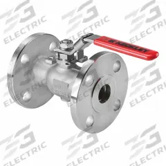 KECKLEY Manual Two-Way Ball Valve: 3/4 in, Carbon Steel, Straight, Class 150 Flange, One-Piece (MPN BVF1RF2RCSRGSL-075). Key specifications — Brand: KECKLEY; Handle: Locking Lever.