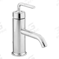 KOHLER Straight Spout Bathroom Faucet: Purist, Brass, Polished Chrome Finish, 1.2 gpm Flow Rate (MPN K-14402-4A-CP). Key specifications — Includes: Supply Lines; Brand: KOHLER; Series: Purist.
