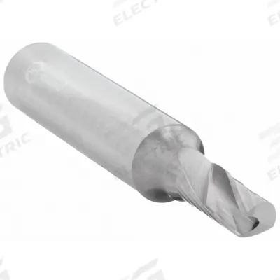 ONSRUD Solid Router Bit: Spiral O-Flute Upcut, 3/8" Cut Dia - Spiral O-Flute Router Bits for Aluminum