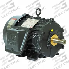 U.S. MOTORS General Purpose Motor: Flange Mount, Totally Enclosed Fan Cooled, 40 hp, 460V AC (MPN 8D40P1CS). Key specifications — Brand: U.S. MOTORS; Nameplate Voltage @ 60 Hz: 460V AC; Full Load Current @ 60 Hz: 46.0 A; Nameplate RPM @ 60 Hz: 3,560 RPM; Motor Enclosure: TEFC.