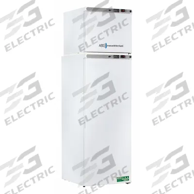 AMERICAN BIOTECH SUPPLY Refrigerator and Freezer: 10.5 cu ft Refrigerator Capacity, 2 Doors - General Purpose Lab Refrigerator-Freezers