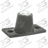 MASON Floor-Mount Vibration Isolator: Neoprene, 75 lb Capacity, 1 1/2 in Ht, 1 5/8 in Wd, Green (MPN 4C955). Key specifications — Brand: MASON; Screw Size: 5/16 in.
