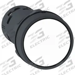 SCHNEIDER Flush Push Button: 22 mm Mounting Size, Non-Metallic, Momentary (MPN XB7NA11). Key specifications — Brand: SCHNEIDER; Action: Momentary; Series: XB7; Push Button Material Type: Non-Metallic.