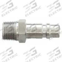 DIXON VALVE & COUPLING Quick Connect Hose Coupling: 1/2 in Body Size, 1/2 in Hose Fitting Size, MNPT (MPN D4M4-S). Key specifications — Brand: DIXON VALVE & COUPLING; Thread Size: 1/2" -14; Coupling Locking Type: Sleeve; Hose Fitting Gender: Male.