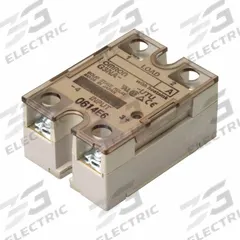 OMRON Solid State Relay: Surface Mounted, 10 A Max Output Current, Phototriac, AC Output (MPN G3NA-410B-UTU DC5-24). Key specifications — Brand: OMRON; Current Type: AC/DC; Electrical Connection: Screw Clamp; Finger Safe: Yes; Input Current: 10 A; Maximum Output Current without Heat Sink: 10 A; Mounting Style: Surface; Output Voltage: 200 to 480V AC.