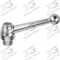 KIPP Adjustable Handle: SS, 3/8"-16, 83 mm Lg (MPN K0121.11A4). Key specifications — Brand: KIPP.