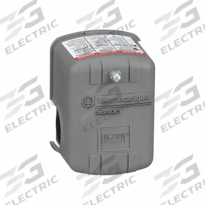 TELEMECANIQUE SENSORS Water Pump Switch: Std, 5 psi – 80 psi, 1/4" FNPS - High-Performance Water Pump Switches