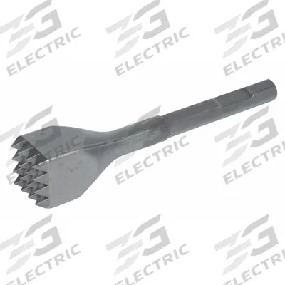 MILWAUKEE Chisel for Spline Tool: 1 3/4 in Head Wd, 9 3/4 in Overall Lg - Chisel Bits for Spline Demolition & Rotary Hammer Tools
