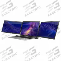 LUXOR Portable Monitor: 13.3 in Diagonal Screen Size, 3/4 in Dp, 7 3/8 in Ht, 12 3/4 in Wd, Black (MPN LTTL134). Key specifications — Color: Black; Brand: LUXOR; Input Type: USB; Mount Mechanism: Stick-On Magnets.