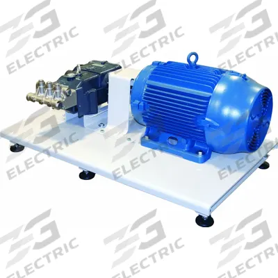 A.R. NORTH AMERICA Pump Skid: Skid Mount, Three-Phase, 1,800 psi, 40 gpm - Cold Water Pressure Washers