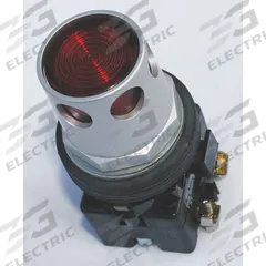 EATON Extended Push Button: Red, 30 mm Mounting Size, Non-Metallic, Momentary (MPN HT8GDRF3). Key specifications — Brand: EATON; Action: Momentary; Series: HT800; Push Button Material Type: Non-Metallic.