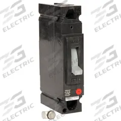 GE Molded Case Circuit Breaker: 15 A Amps, 14kA at 277V AC, Fixed, Line/Load Lug, Any (MPN THED113015WL). Key specifications — Series: THED; Max. AIR Rating: 14kA at 277V AC; Instantaneous Trip: Fixed; Terminal Connection: Line/Load Lug; Phase Connection: Any.