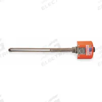 TEMPCO Over The Side Immersion Heater: 1 Phase, 120/240V AC, 500 W Watt, 1 1/4 in NPT, 16.79 W/sq in (MPN TSP02750). Key specifications — Watt Density: 16.79 W/sq in; Screw Plug Material: Steel; Sheath Material: Steel; Brand: TEMPCO; Control Range: 150° to 560°F.