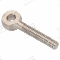 AMPG Fixed Rod End: Stainless Steel, Plain, 50 mm Hole Center-to-End Lg, Left Hand, 6 mm Eye Thick (MPN ZEBM5X50-LH). Key specifications — attr952243: AMPG; attr49943: M5-0.8.