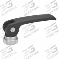 JW WINCO Cam Handle: Adjustable, Zinc w/ Steel Thread, 1/4"-20, 0.39 in Thread Lg, 2.48 in Handle Lg (MPN 927-63-1/4X20-A-B). Key specifications — Brand: JW WINCO.