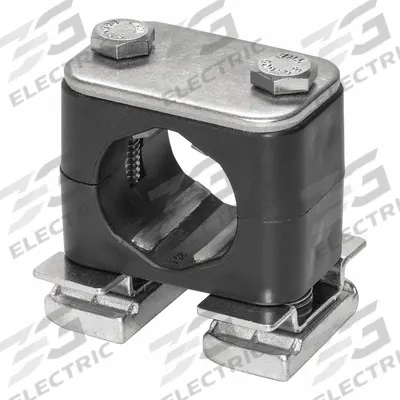 STAUFF Beta Clamp: Smooth Bore, 316 Stainless Steel Clamp, Polypropylene Cushion - Smooth-Core Beta Clamps