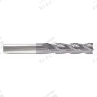 APPROVED VENDOR Square End Mill: Carbide, AlTiN Coated, 4 Flute, 1/4" Mill Dia, 8" LOC, 12" OAL (MPN 218-001161B)
