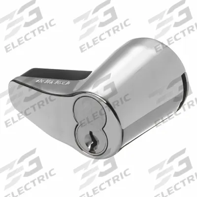 DELTA LOCK Anti-Shim Ratchet Lock: 2 in Lg, 2 1/2 in Wd - Locks for Sliding Doors