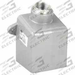 HUBBELL Back Box: For UL 1686 Pin & Sleeve Devices, 60 A, 1.25 in, Dead End Hub, 15° (MPN MB602W). Key specifications — Brand: HUBBELL; Material: Aluminum.