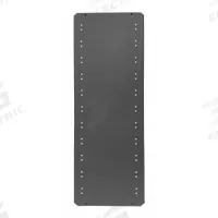 EQUIPTO Shelf: 36 in Overall Wd, 12 in Overall Dp, Solid Shelf, 18 ga, Gray, 650 lb Shelf Capacity (MPN 6230-GY). Key specifications — attr37155: Gray; attr37156: Powder Coated; attr37160: Steel; attr33654: EQUIPTO.