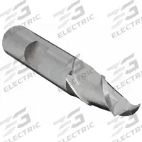 CLEVELAND Keyway End Mill: HSS, 2 Flute, 5/16" Mill Dia, 9/16" LOC, 2-1/2" OAL (MPN C41678)