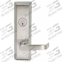 CORBIN RUSSWIN Mechanical Exit Device Trim: 48 in Max Door Wd, Stainless Steel (MPN N955 630). Key specifications — Product Type: Mechanical Exit Device Trim; Ligature Resistance: Not Ligature-Resistant; Brand: CORBIN RUSSWIN; Outside Trim Type: Lever; Exit Device Style: Lever; ADA Compliant: Yes.