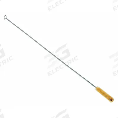 TANIS Burette Brush: 30 in Overall Lg, Nylon, Natural, 3 1/4 in Brush Head Lg - Lab Brushes