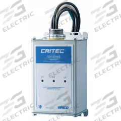NVENT ERICO Surge Protection Device: Single Phase, 240V AC, 1000V (L-G, L-N, N-G), 275 V AC, Metal (MPN TDX100C240). Key specifications — Voltage: 240V AC; Includes: Voltage Free Contact; Max. Continuing Operating Voltage: 275 V AC; Voltage Protection Rating: 1000V (L-G, L-N, N-G); Enclosure Material: Metal; Max. Surge Current per Mode: 100kA; Brand: NVENT ERICO.