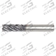 WIDIA HANITA Corner Radius End Mill: Carbide, AlTiN Coated, 5 Flute, 6 mm Mill Dia, 13 mm LOC (MPN 57NC06042W)