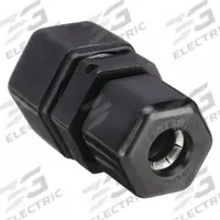 PARKER Compression Fitting Union: 1/2 in OD x 3/8 in OD Size, Compression x Compression (MPN P8UC6). Key specifications — Standards: FDA Approved; Brand: PARKER.