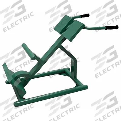 TRIACTIVE USA Back Extension: 33 in Overall Ht, 48 in Overall Lg, 27 in Overall Wd, Green (MPN BEXT) - Outdoor Fitness Stations